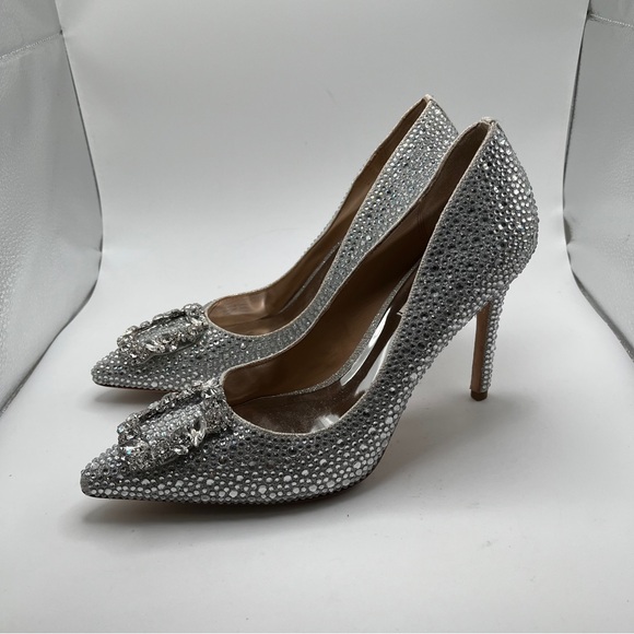 Badgley Mischka Shoes - NWOB Badgley Mischka Women's Cher II Shop size 8 all blinged out pumps heels